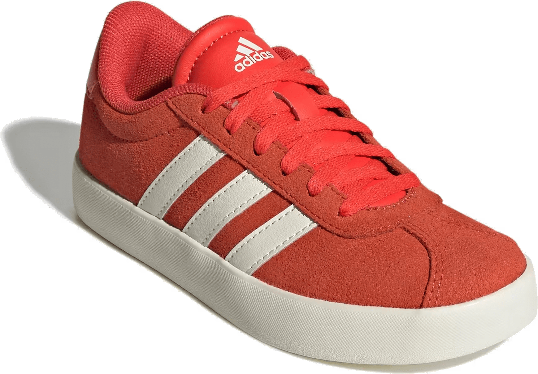 adidas VL Court 3.0 Bright Red Core White Off White (GS)