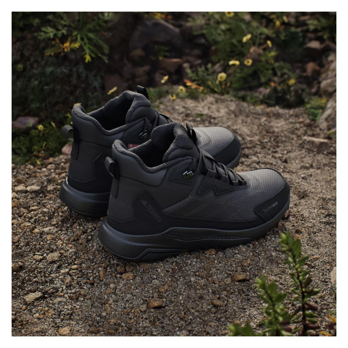 adidas Terrex Anylander Climawarm+ Carbon Core Black Grey Six (Women's)