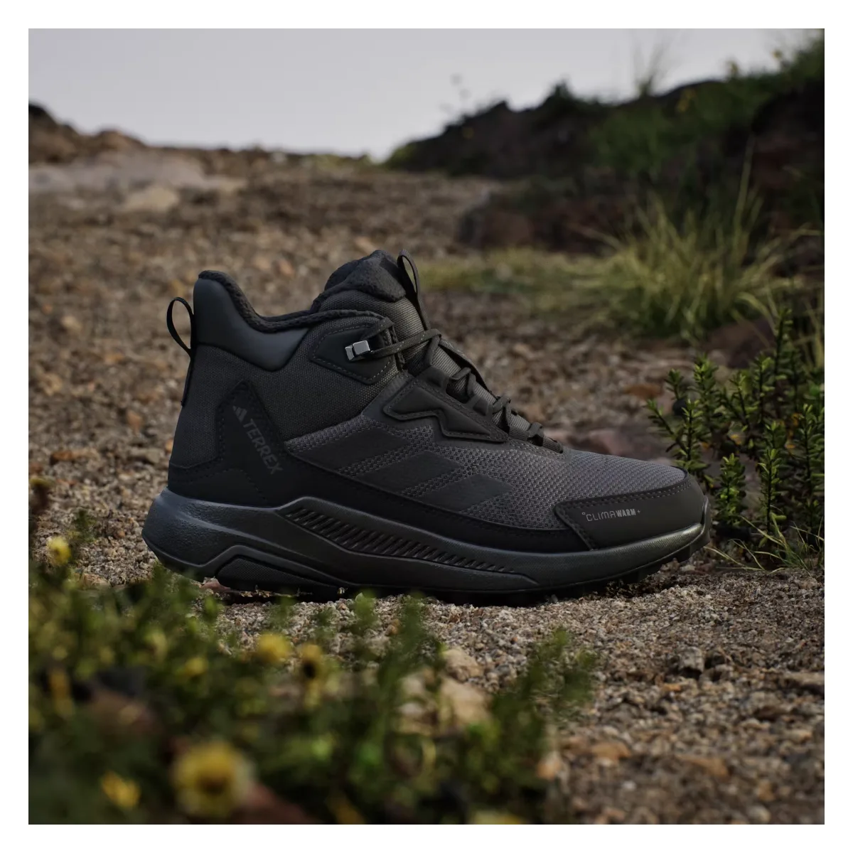 adidas Terrex Anylander Climawarm+ Carbon Core Black Grey Six (Women's)
