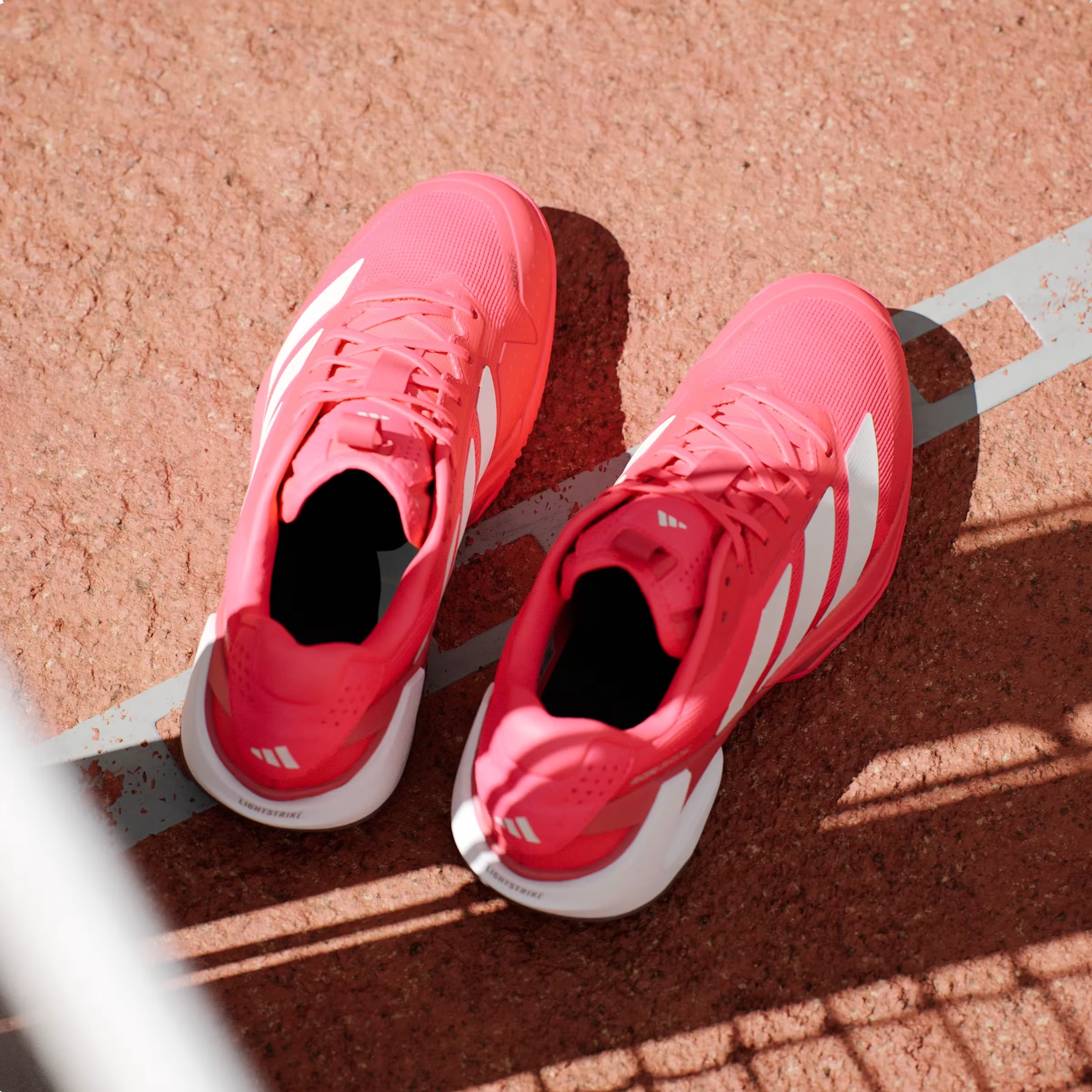 adidas Adizero Ubersonic 5 Clay Lucid Red Aurora Ruby