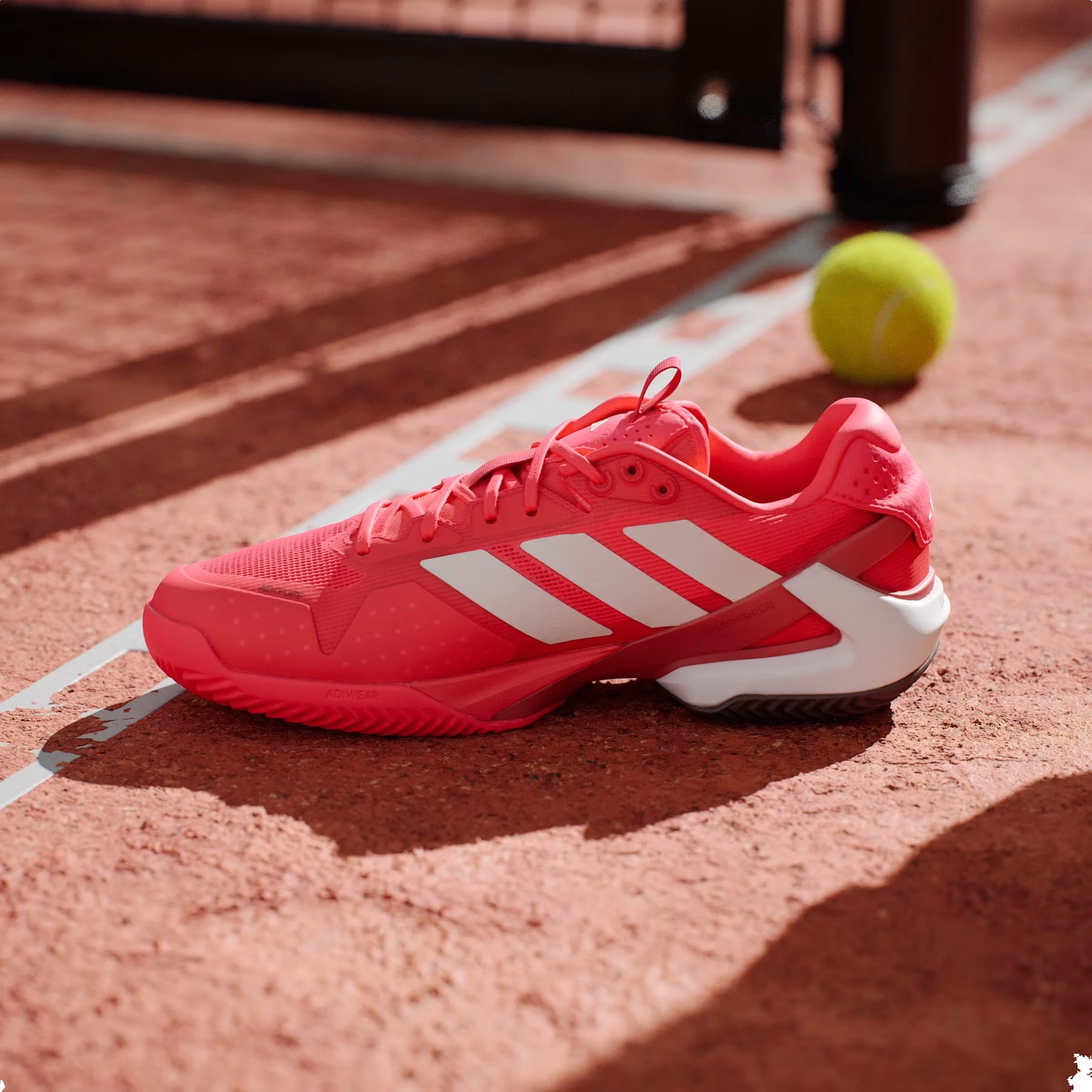 adidas Adizero Ubersonic 5 Clay Lucid Red Aurora Ruby