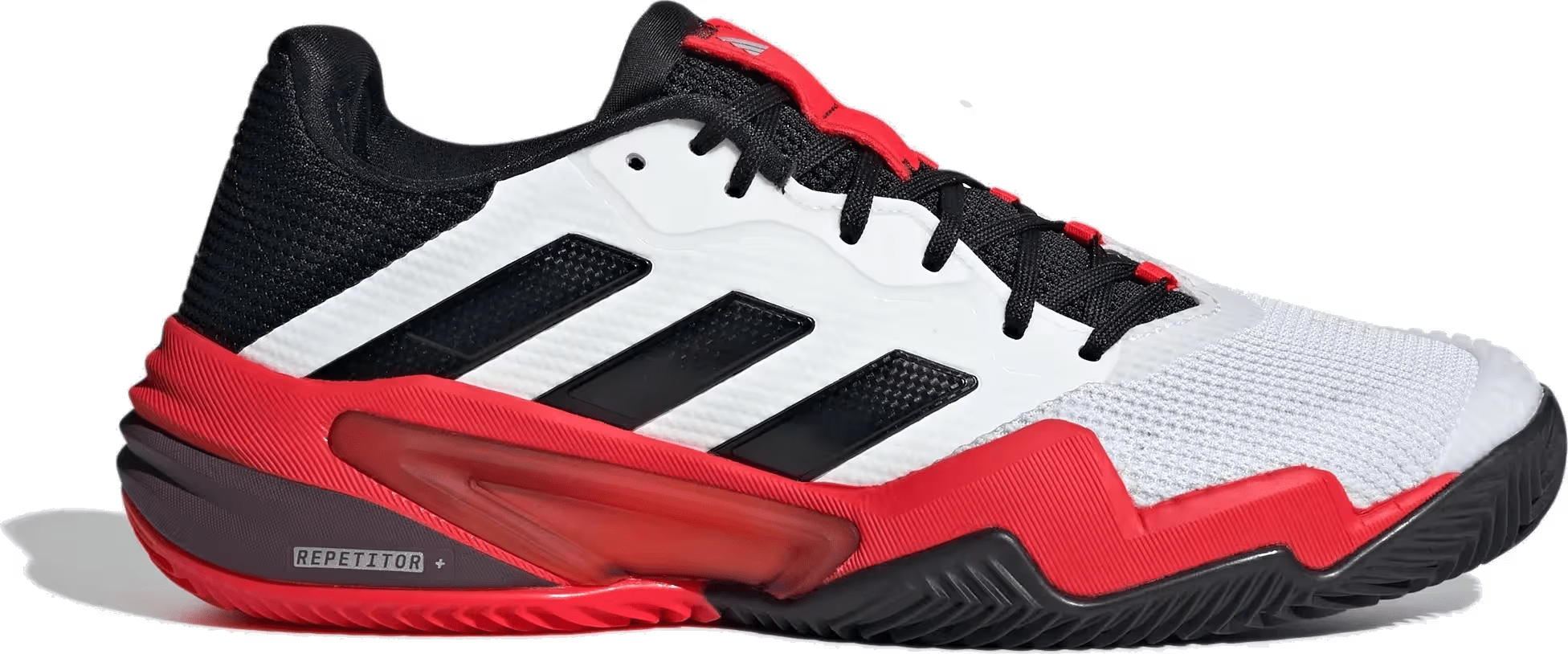 adidas Barricade 13 Clay White Black Lucid Red