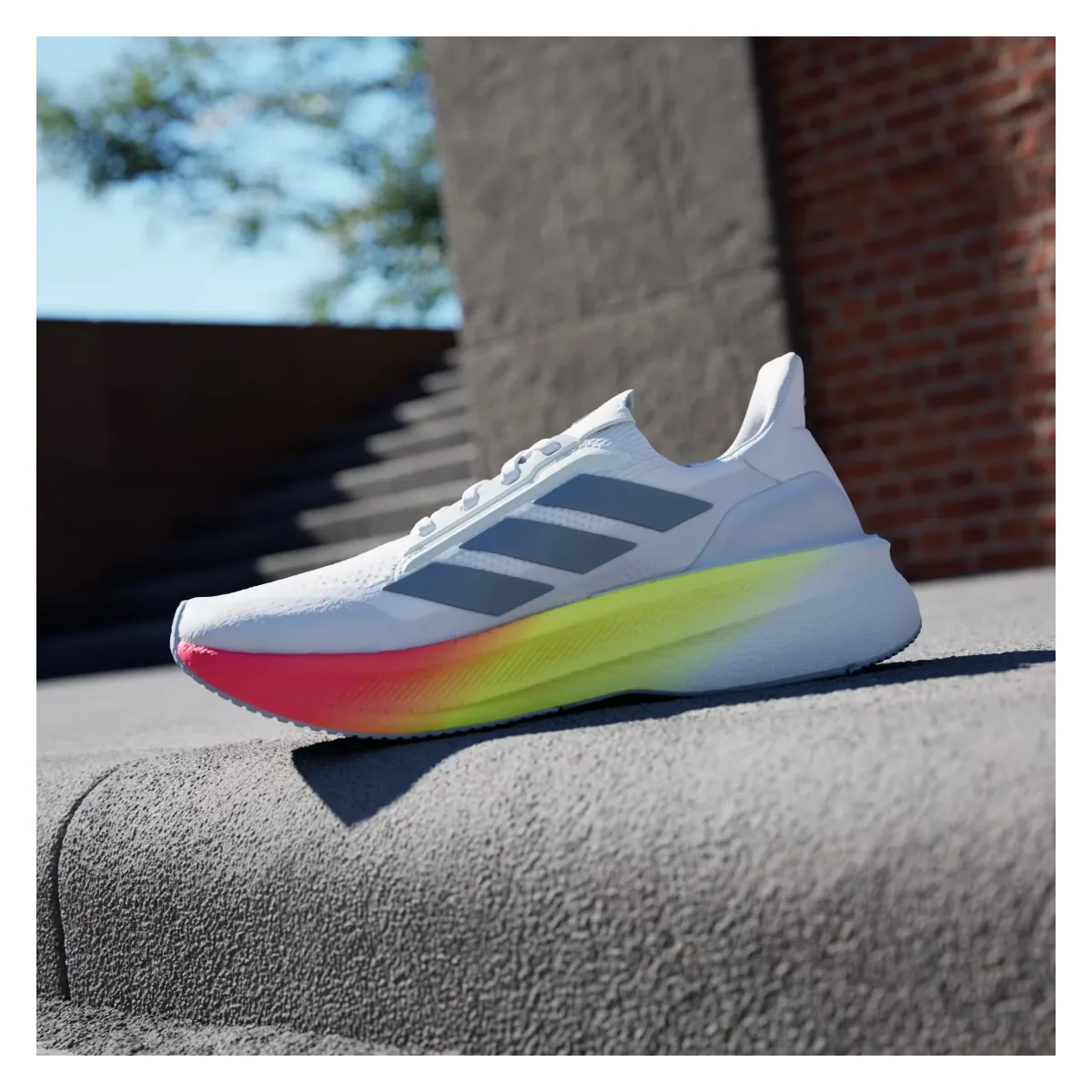 adidas Ultra Boost 5X Cloud White Grey Lucid Lemon