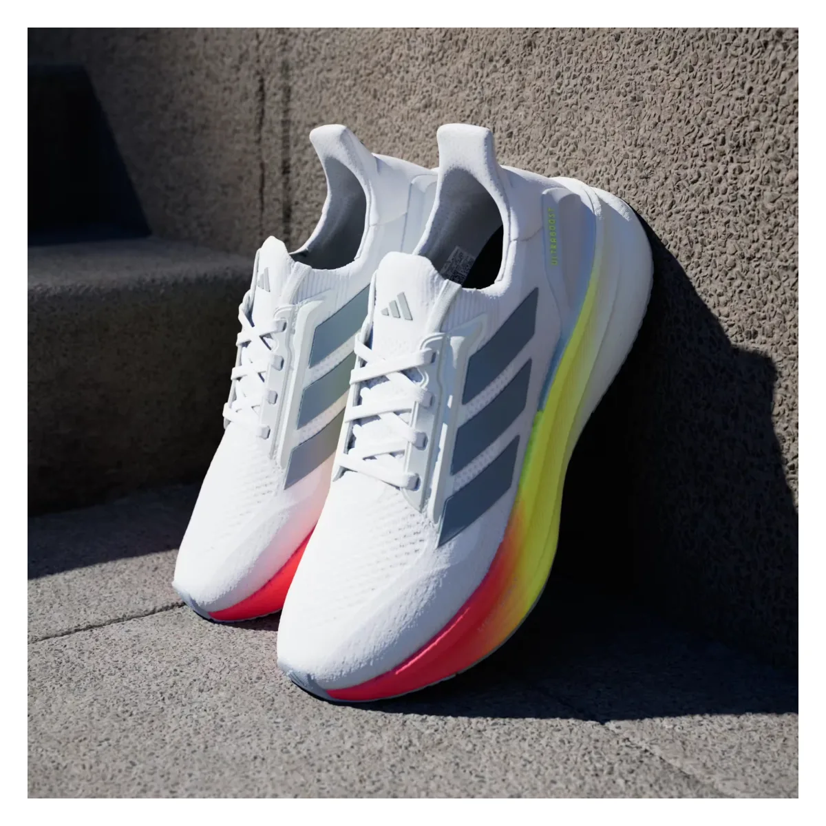 adidas Ultra Boost 5X Cloud White Grey Lucid Lemon