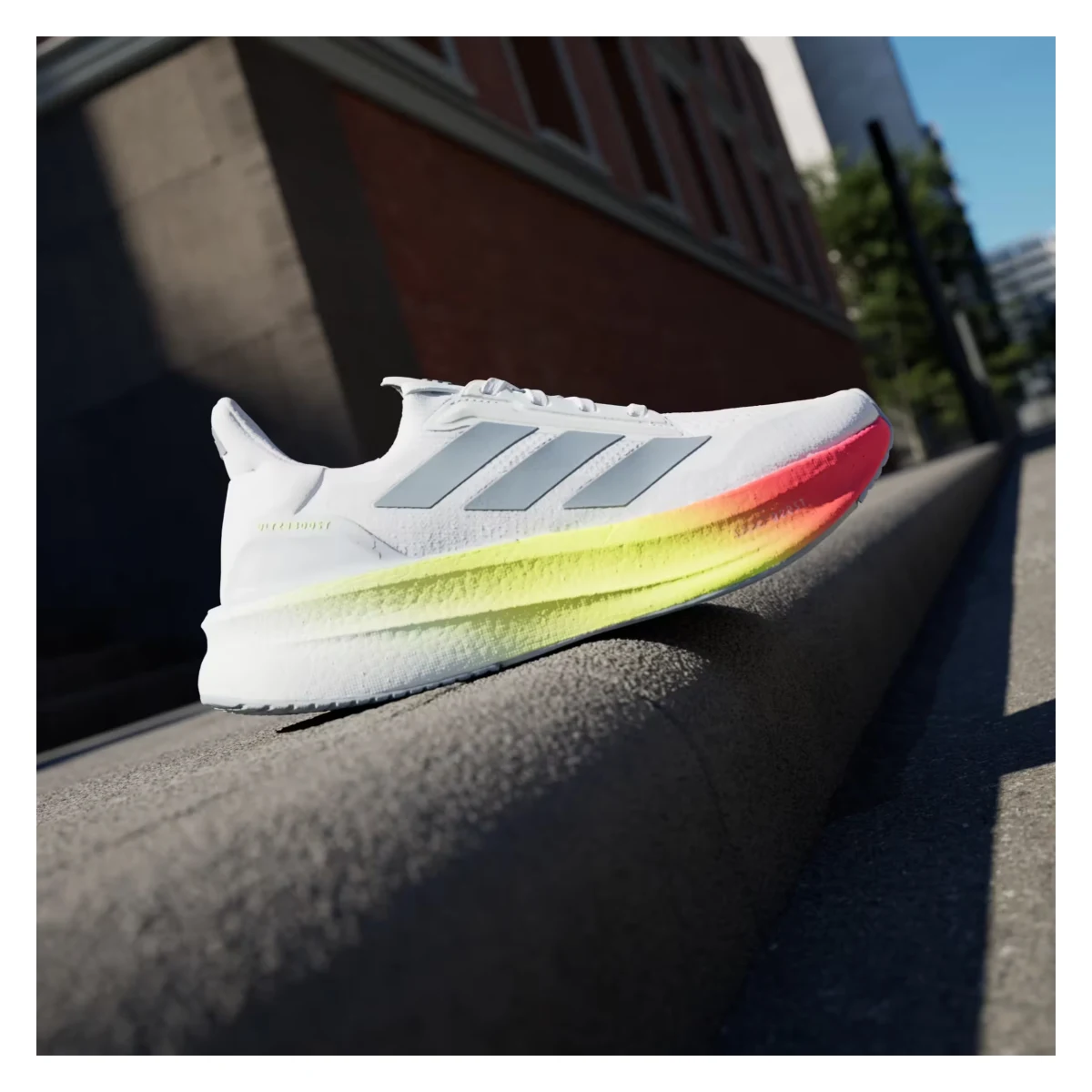 adidas Ultra Boost 5X Cloud White Grey Lucid Lemon