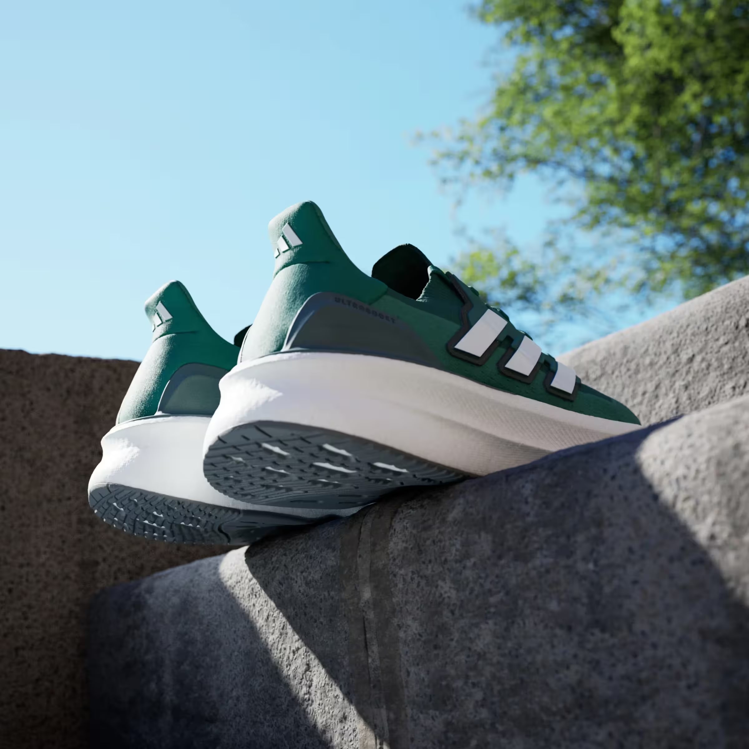 adidas Ultra Boost 5 Collegiate Green Cloud White Grey Five