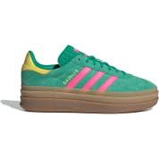 Adidas Gazelle Bold Wmns "Court Green Lucid Pink"