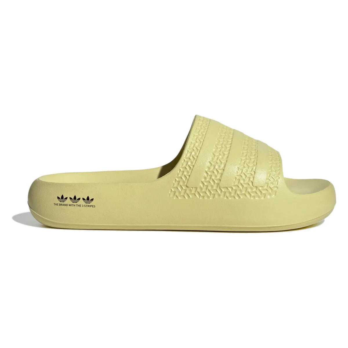 adidas Adilette Ayoon Slides Powder Yellow Core Black (Women's)