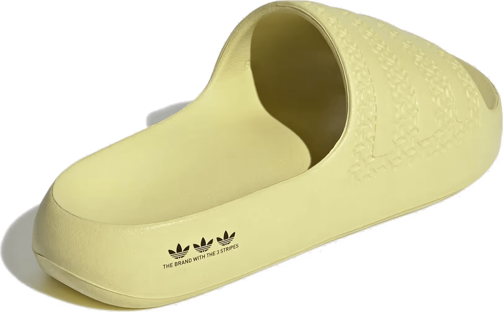 adidas Adilette Ayoon Slides Powder Yellow Core Black (Women's)
