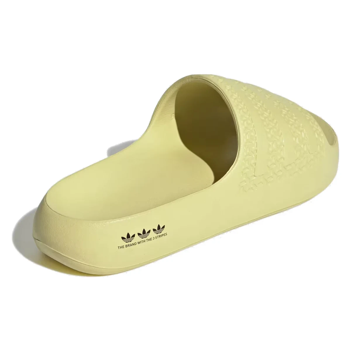 adidas Adilette Ayoon Slides Powder Yellow Core Black (Women's)