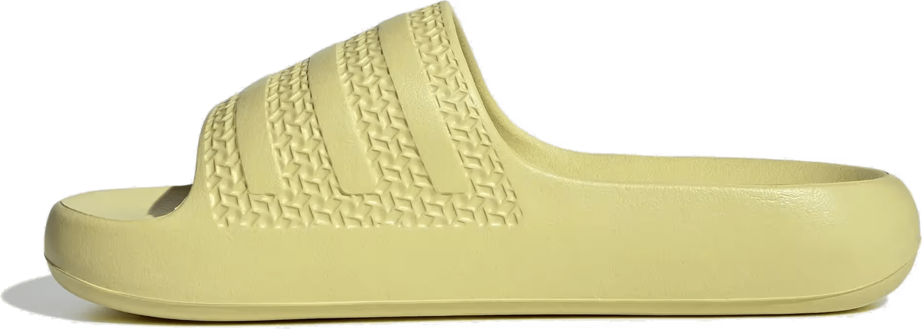 adidas Adilette Ayoon Slides Powder Yellow Core Black (Women's)