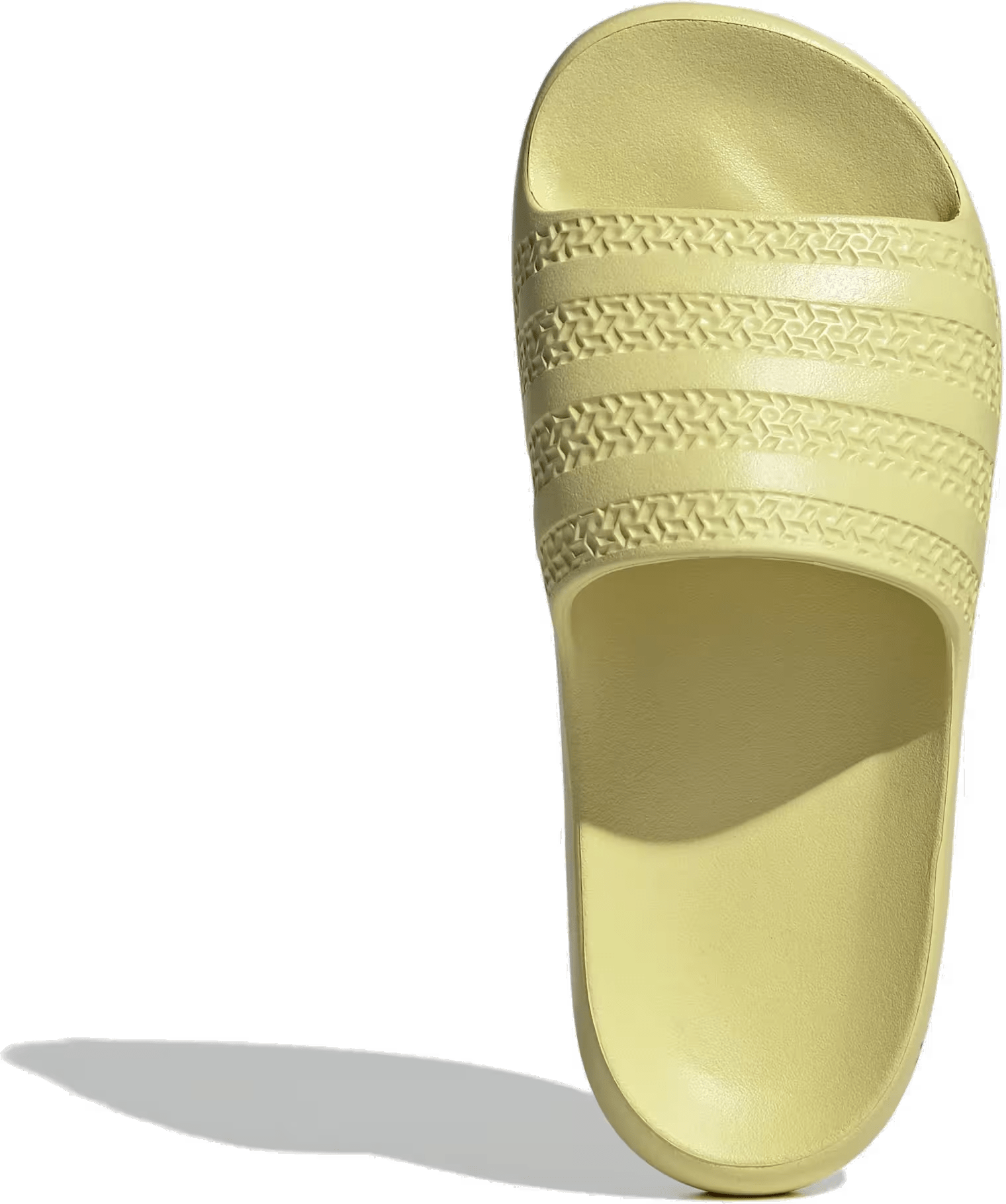 adidas Adilette Ayoon Slides Powder Yellow Core Black (Women's)