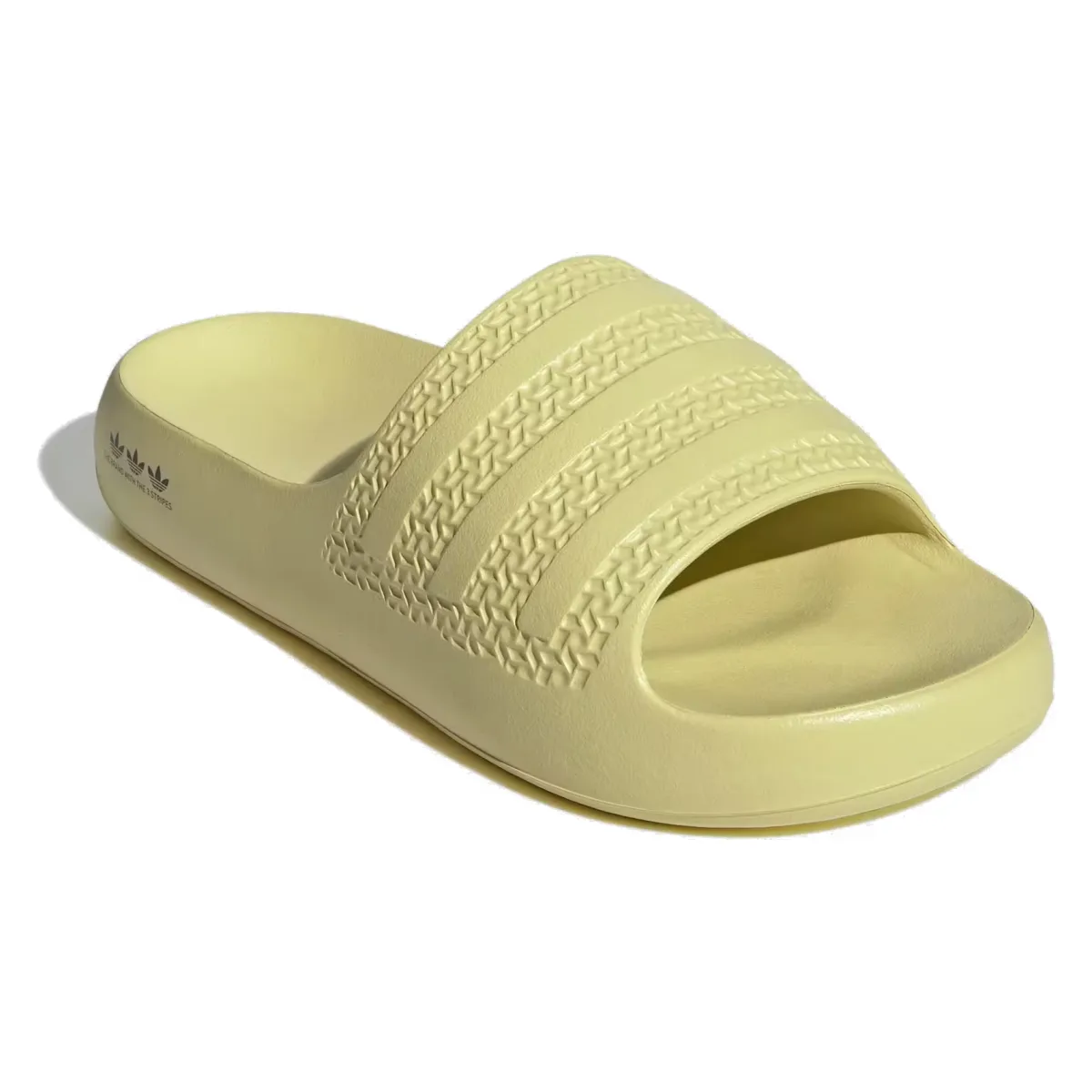 adidas Adilette Ayoon Slides Powder Yellow Core Black (Women's)