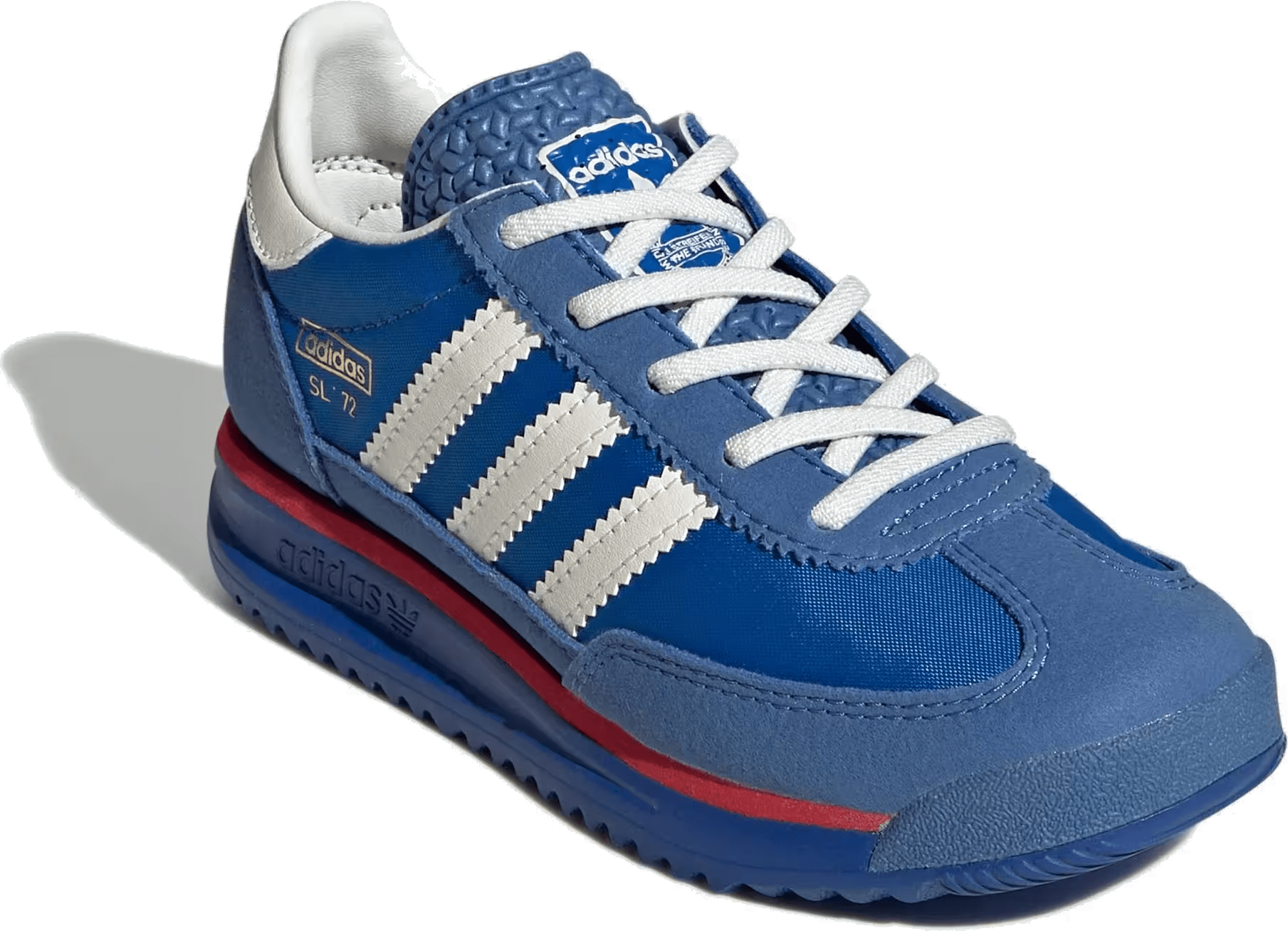adidas SL 72 RS Elastic Laces Blue Core White Better Scarlet (PS)