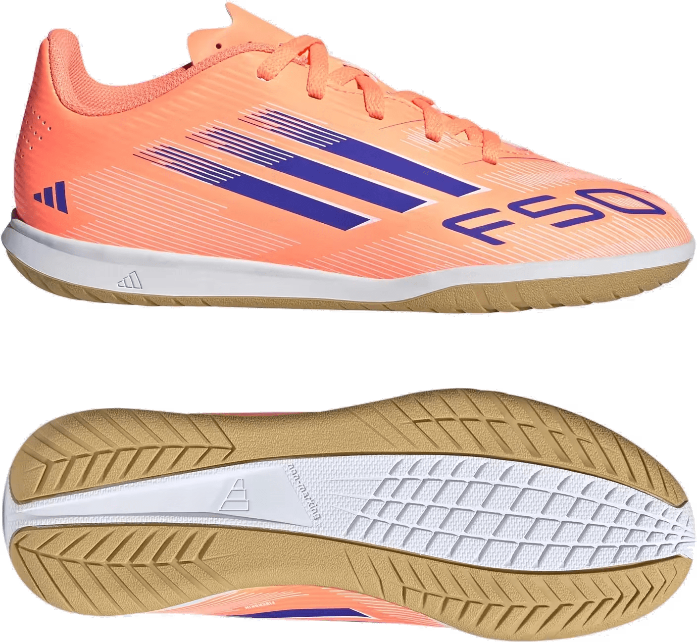 adidas F50 Club Indoor Coral Blaze Pack (Kids)