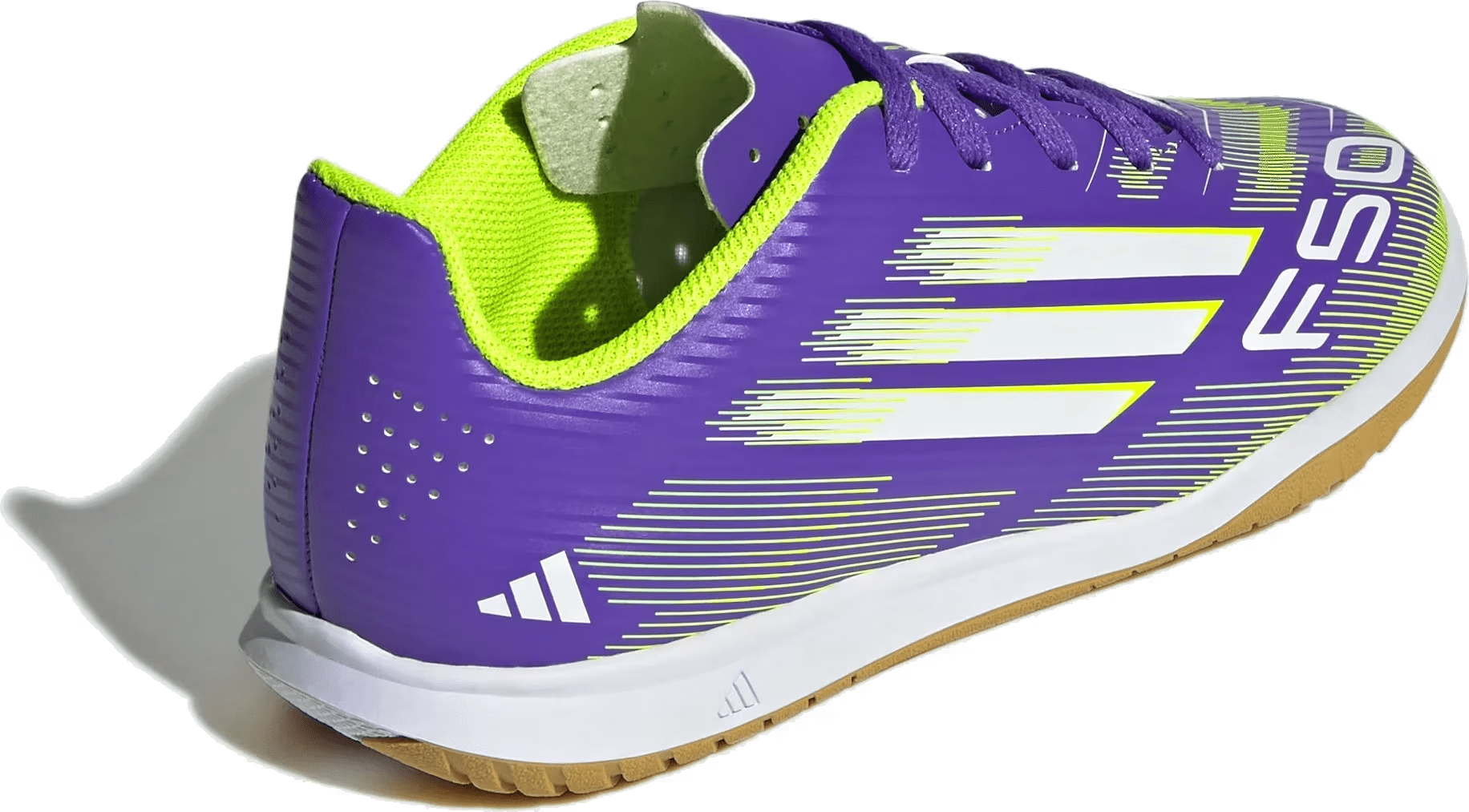 adidas F50 Club Indoor Purple Rush Cloud White Lucid Lemon (GS)