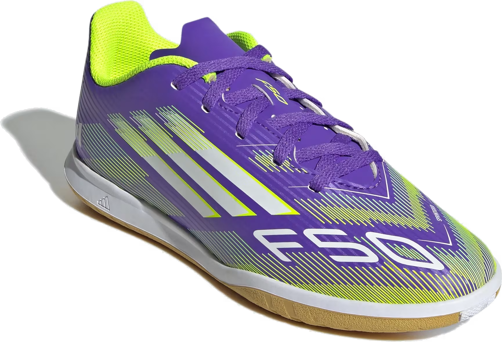 adidas F50 Club Indoor Purple Rush Cloud White Lucid Lemon (GS)
