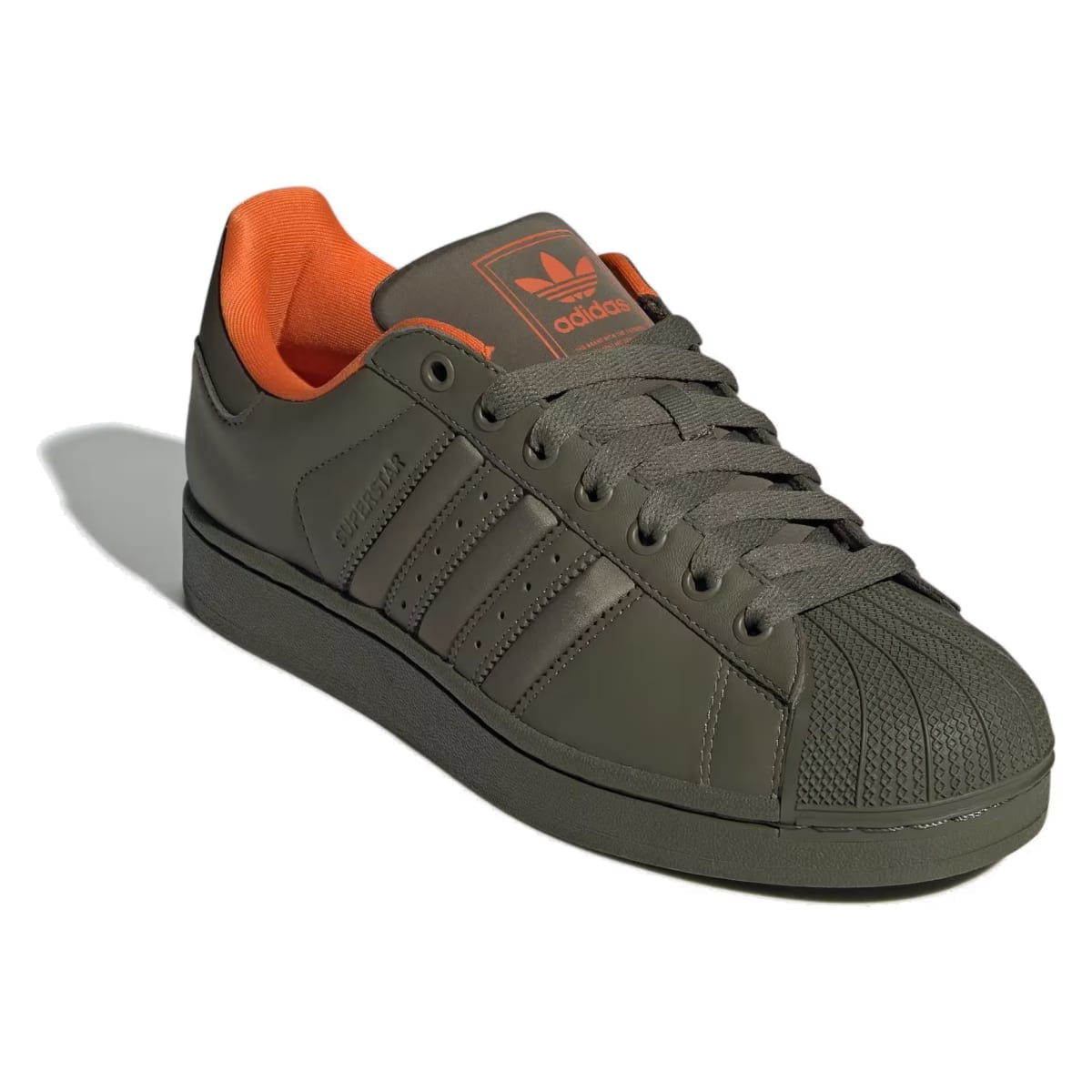adidas Superstar II Olive Strata Orange