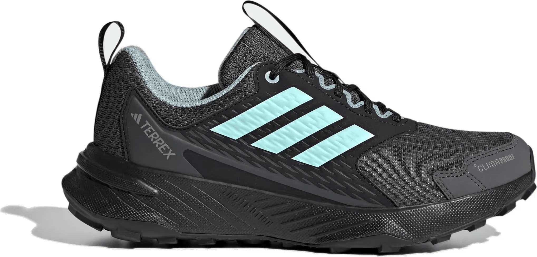 adidas Terrex Tracefinder 2 Climaproof Trail Carbon Semi Flash Aqua Grey Six (Women's)