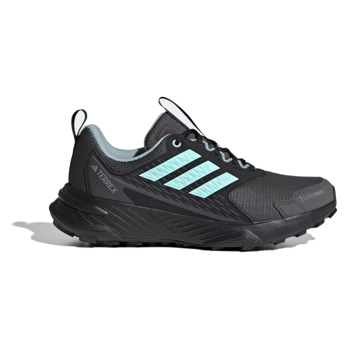 adidas Terrex Tracefinder 2 Climaproof Trail Carbon Semi Flash Aqua Grey Six (Women's)