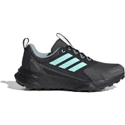 adidas Terrex Tracefinder 2 Climaproof Trail Carbon Semi Flash Aqua Grey Six (Women's)