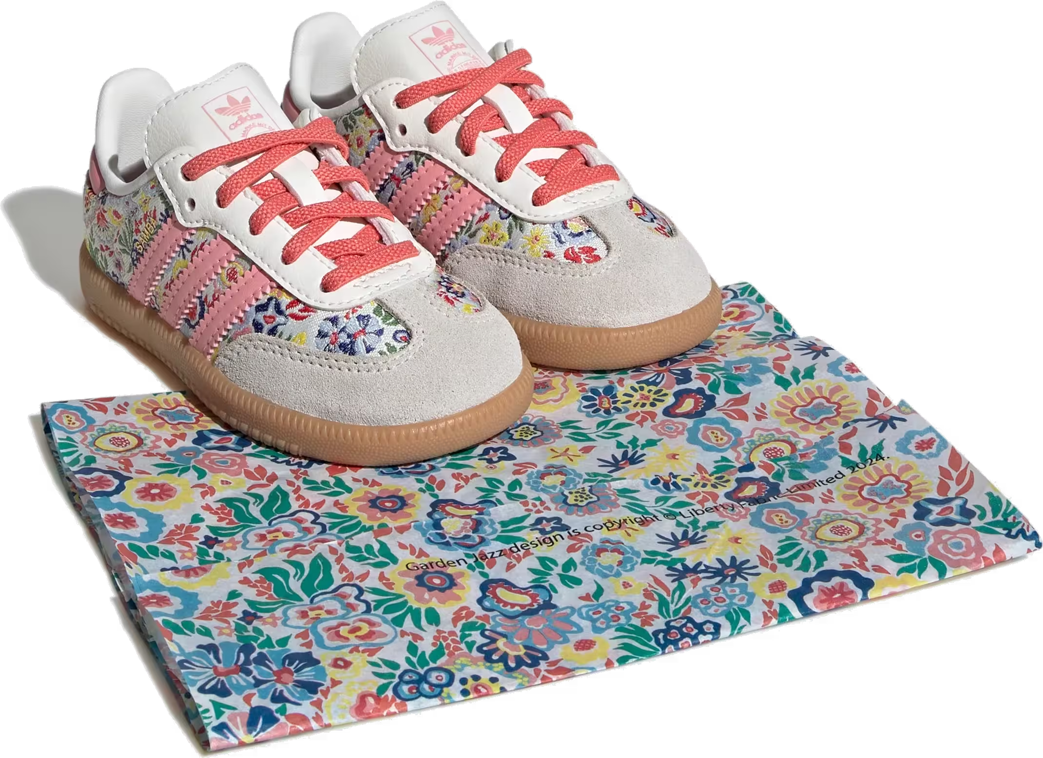adidas Samba OG x Liberty London TD Kids "Floral Embroidery"