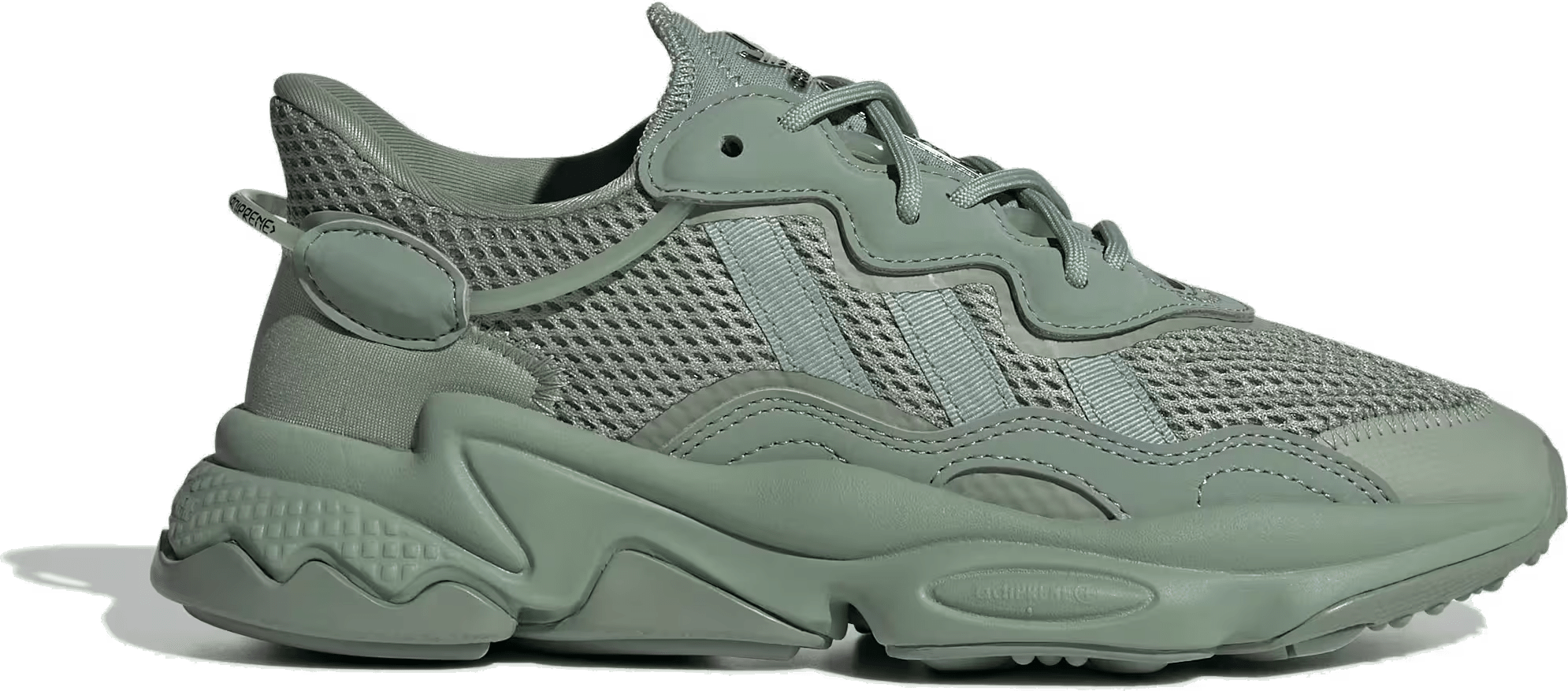 adidas Ozweego Silver Green Black (GS)
