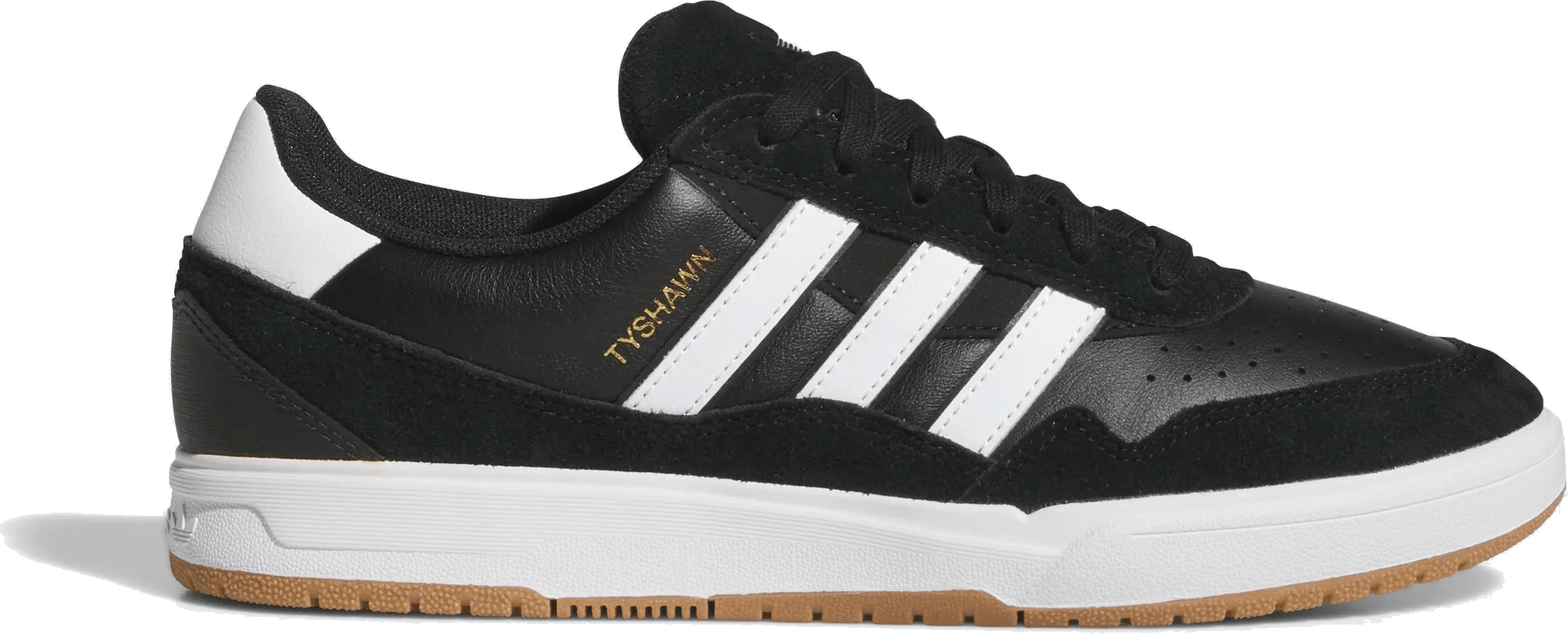 Adidas Tyshawn II "Black White Gum"