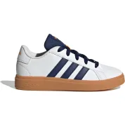adidas Grand Court Lifestyle Cloud White Dark Blue Gum (GS)