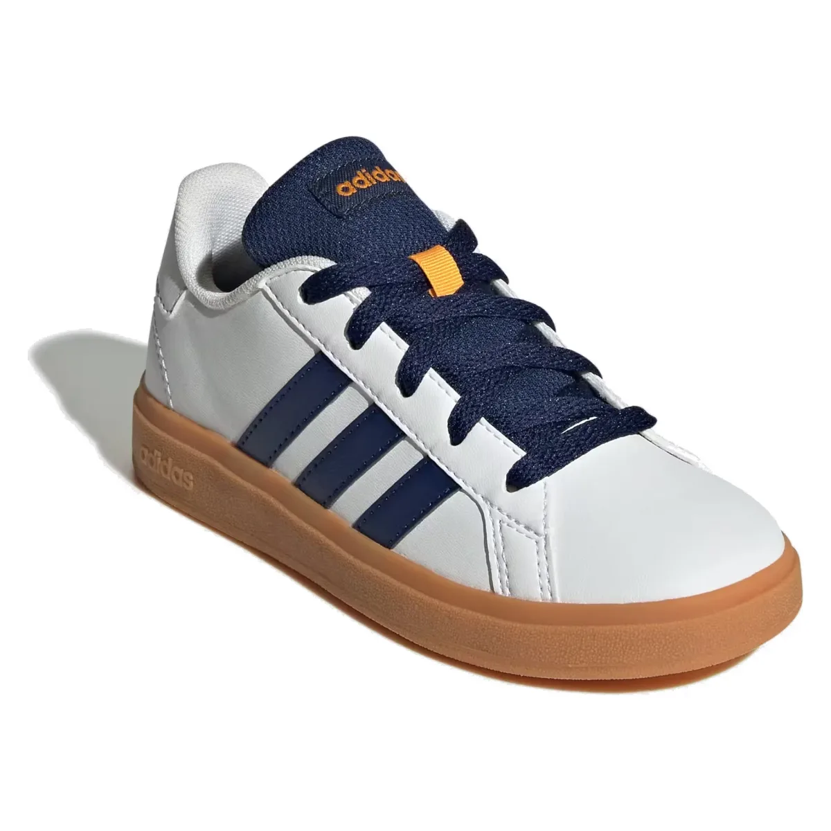 adidas Grand Court Lifestyle Cloud White Dark Blue Gum (GS)