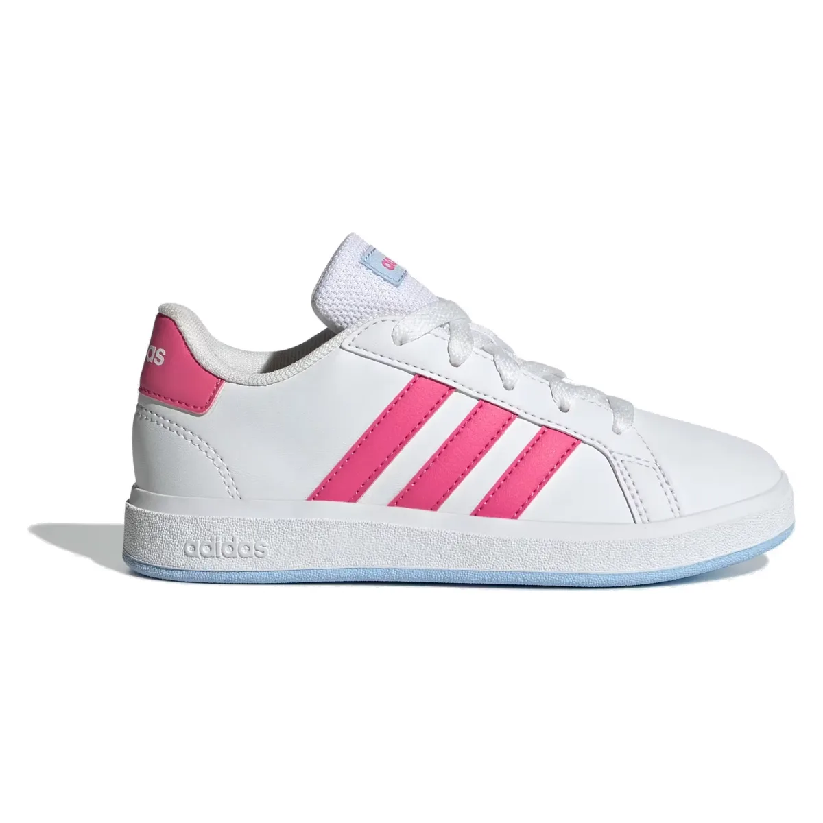 adidas Grand Court Lifestyle White Pulse Magenta Glow Blue (GS)