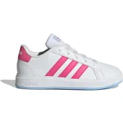 adidas Grand Court Lifestyle White Pulse Magenta Glow Blue (GS)