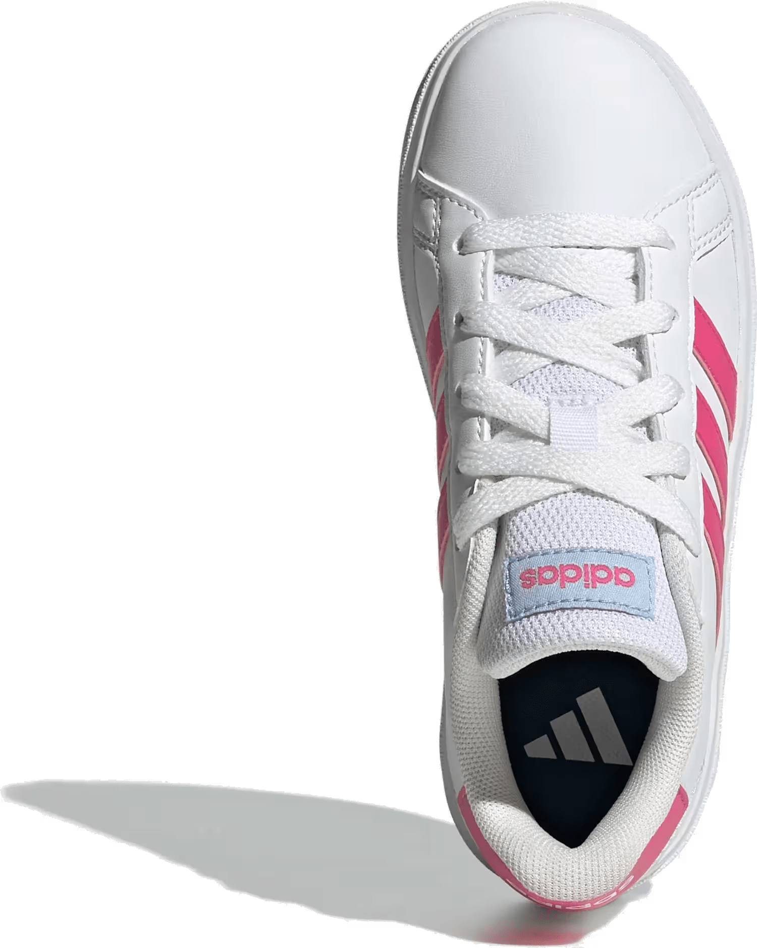adidas Grand Court Lifestyle White Pulse Magenta Glow Blue (GS)