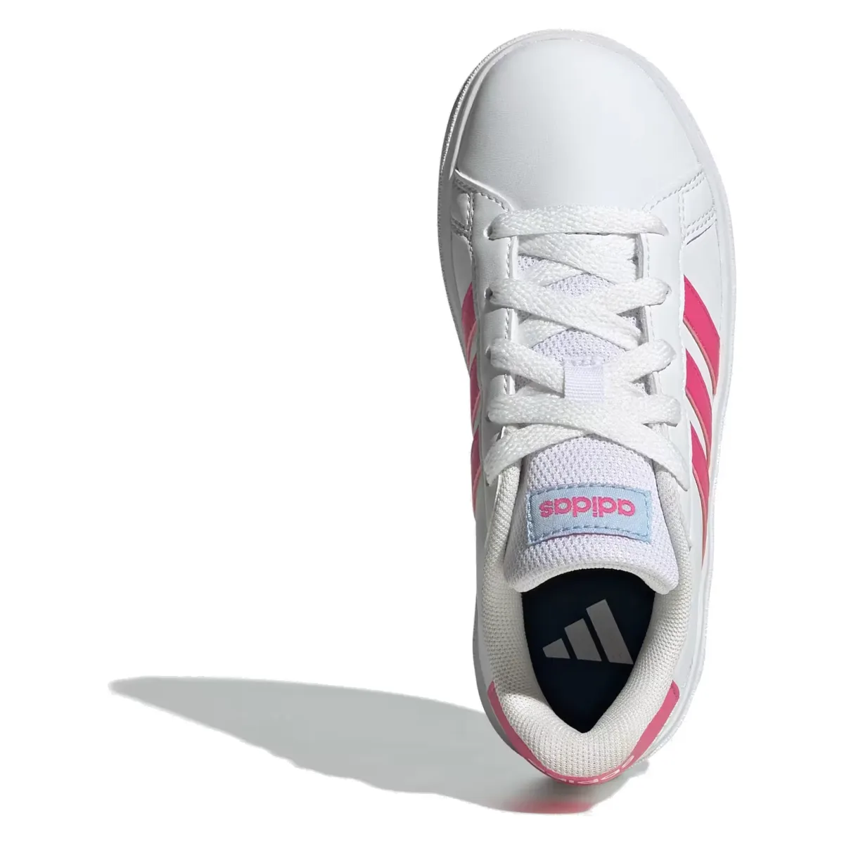 adidas Grand Court Lifestyle White Pulse Magenta Glow Blue (GS)