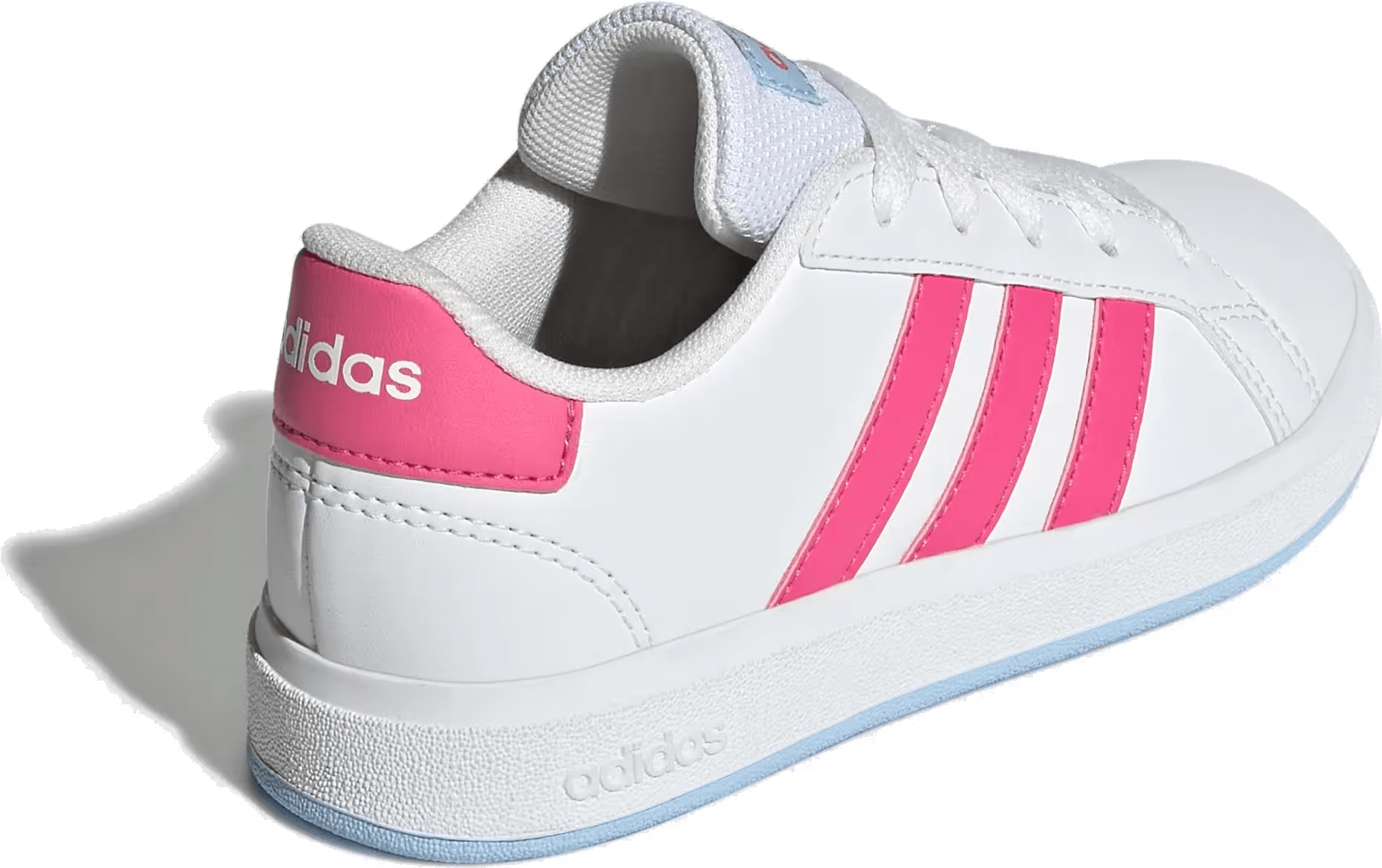 adidas Grand Court Lifestyle White Pulse Magenta Glow Blue (GS)