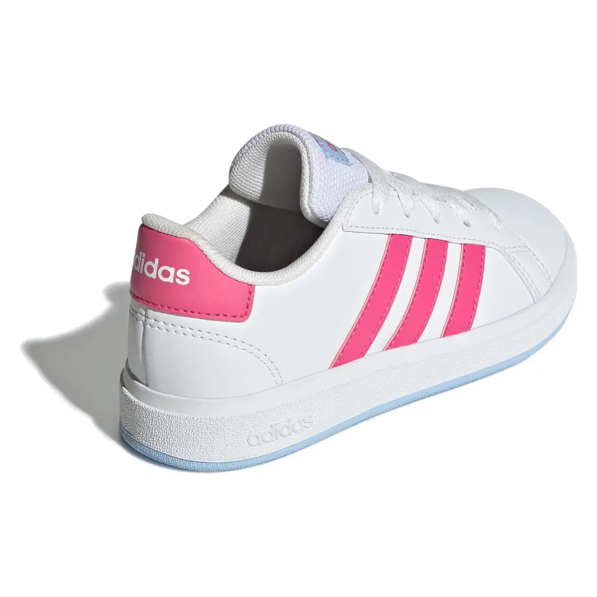 adidas Grand Court Lifestyle White Pulse Magenta Glow Blue (GS)
