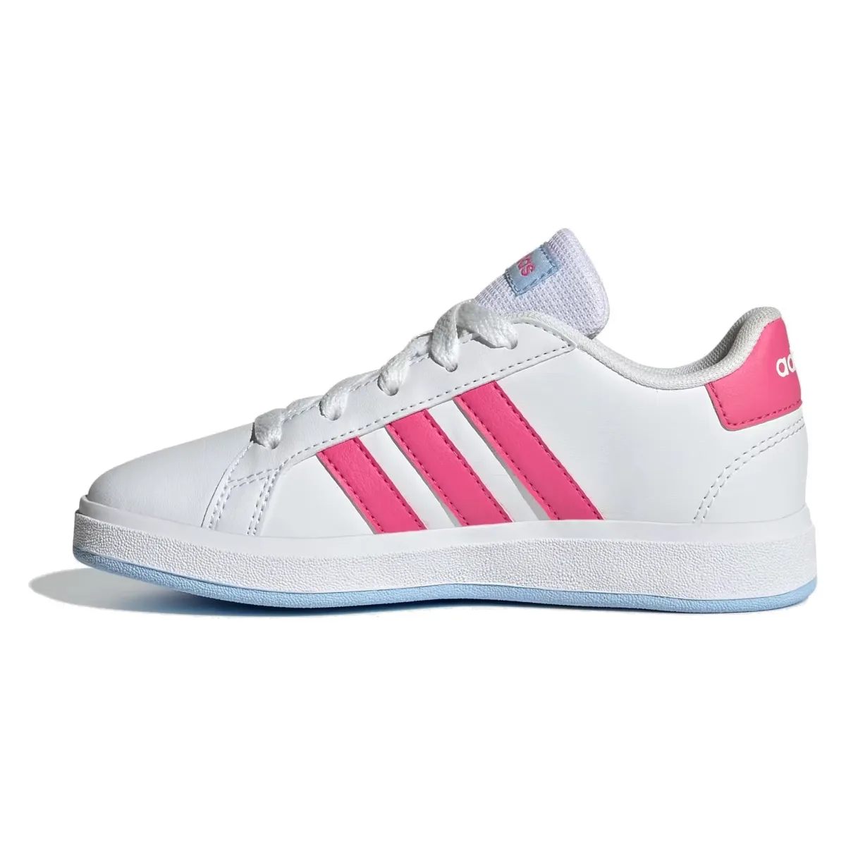 adidas Grand Court Lifestyle White Pulse Magenta Glow Blue (GS)