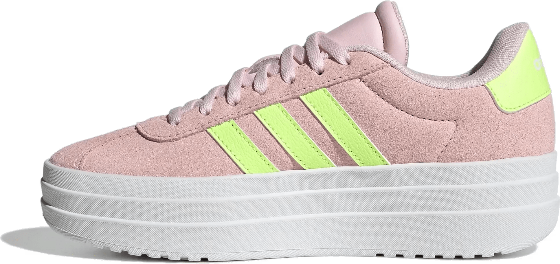 adidas VL Court Bold Clear Pink Hi-Res Yellow (GS)