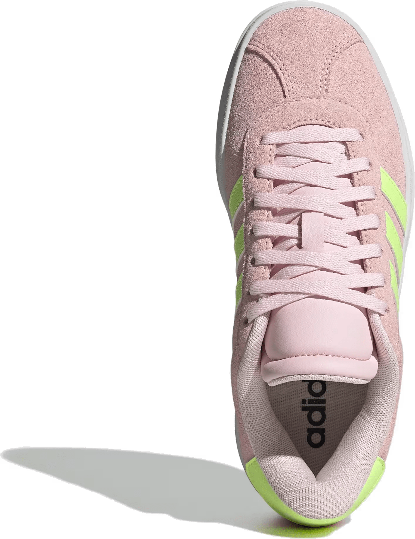 adidas VL Court Bold Clear Pink Hi-Res Yellow (GS)