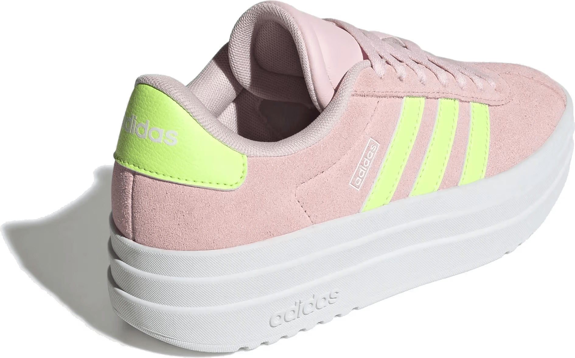 adidas VL Court Bold Clear Pink Hi-Res Yellow (GS)
