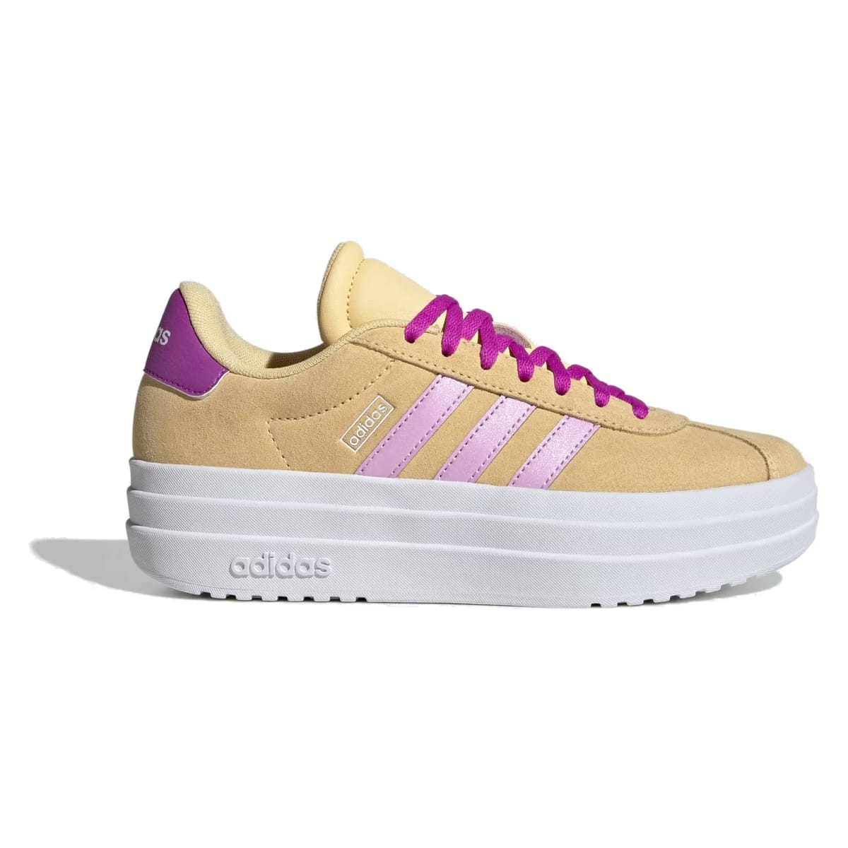 adidas VL Court Bold Orange Tint Bliss Lilac (GS)