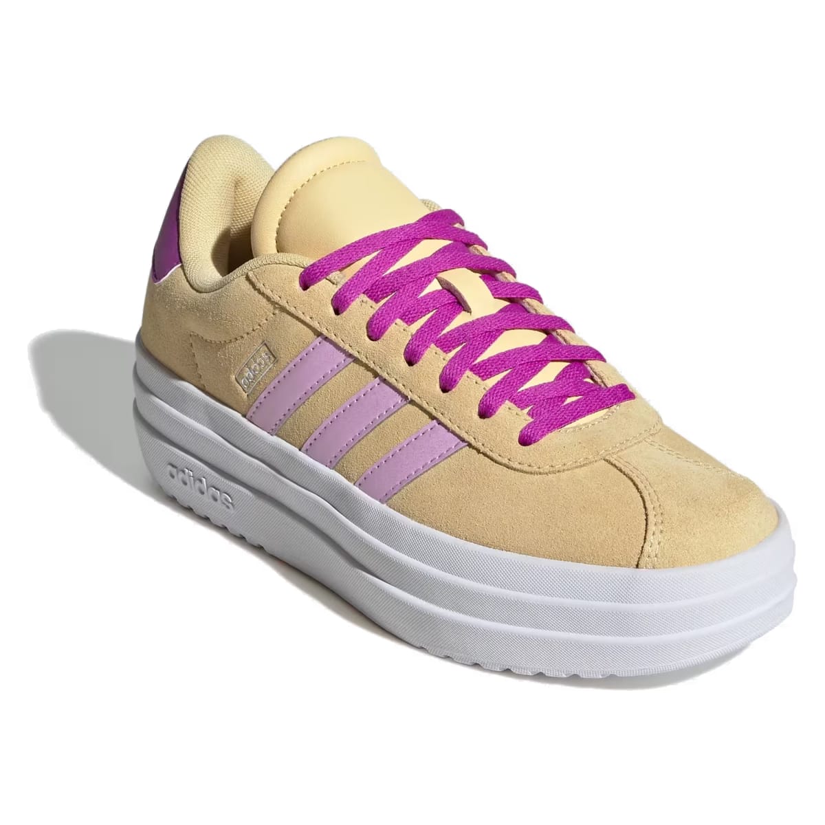 adidas VL Court Bold Orange Tint Bliss Lilac (GS)