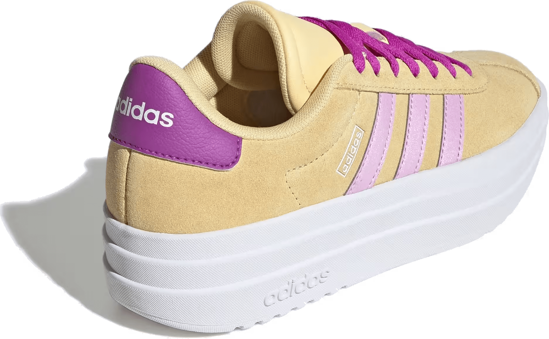 adidas VL Court Bold Orange Tint Bliss Lilac (GS)