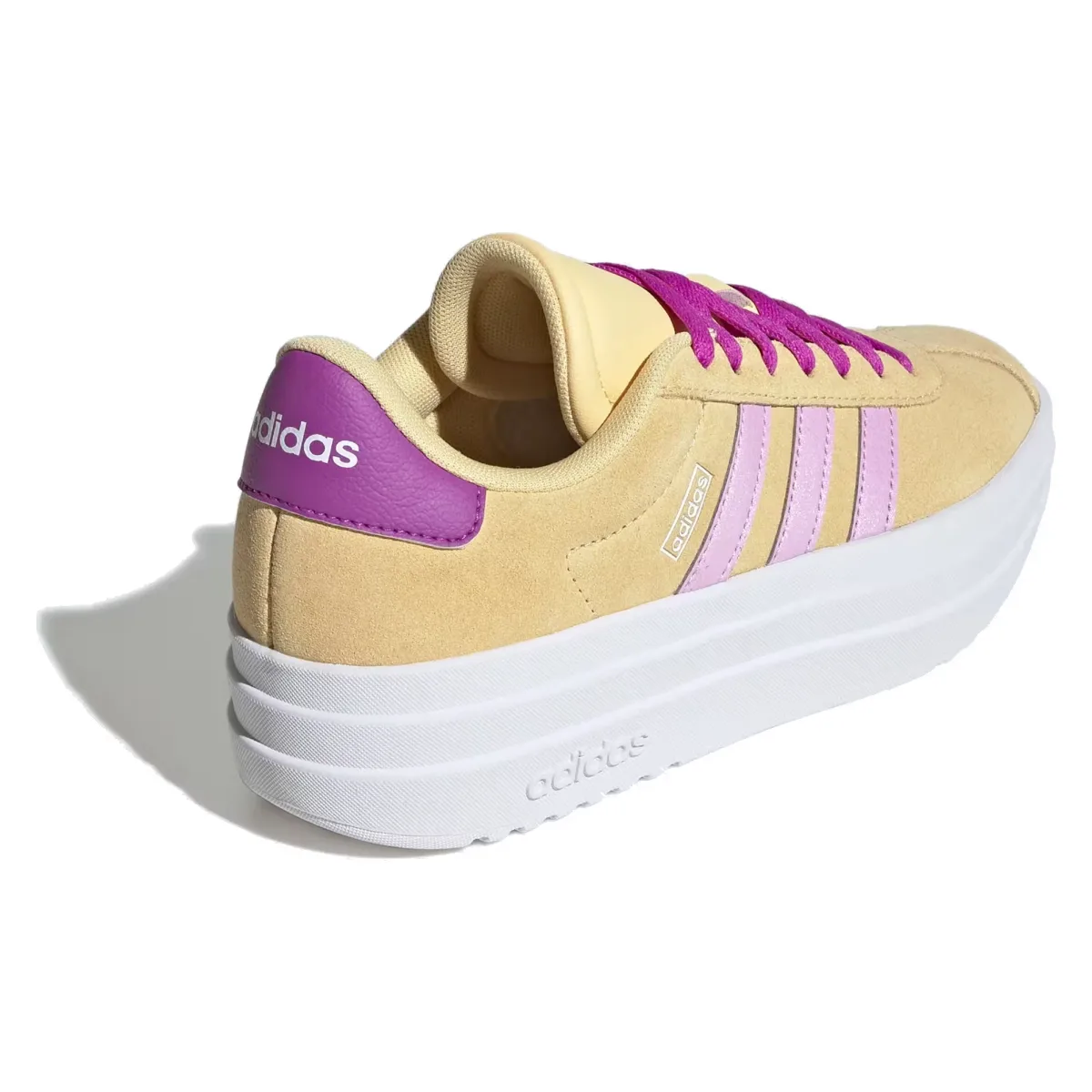 adidas VL Court Bold Orange Tint Bliss Lilac (GS)