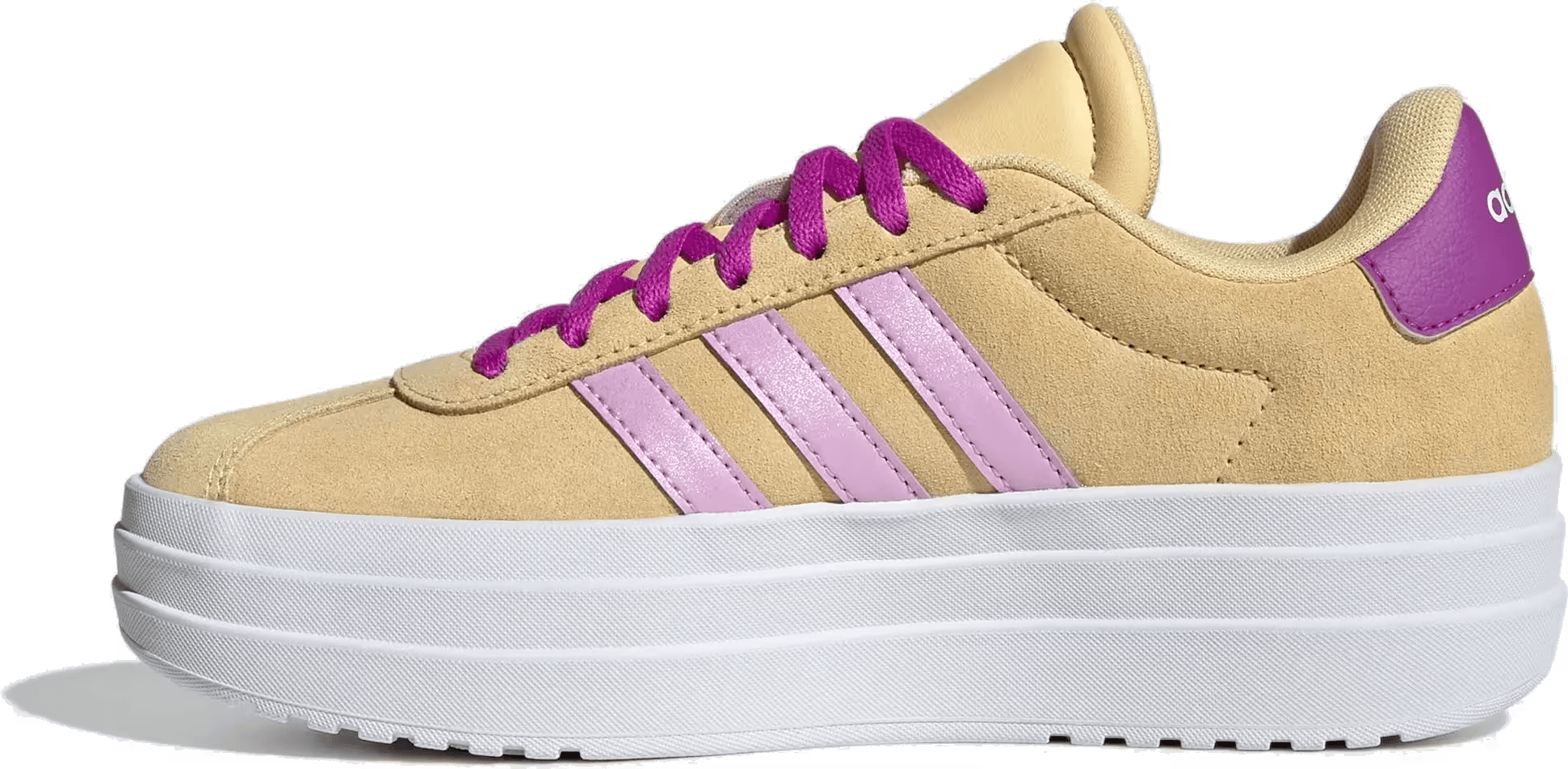 adidas VL Court Bold Orange Tint Bliss Lilac (GS)