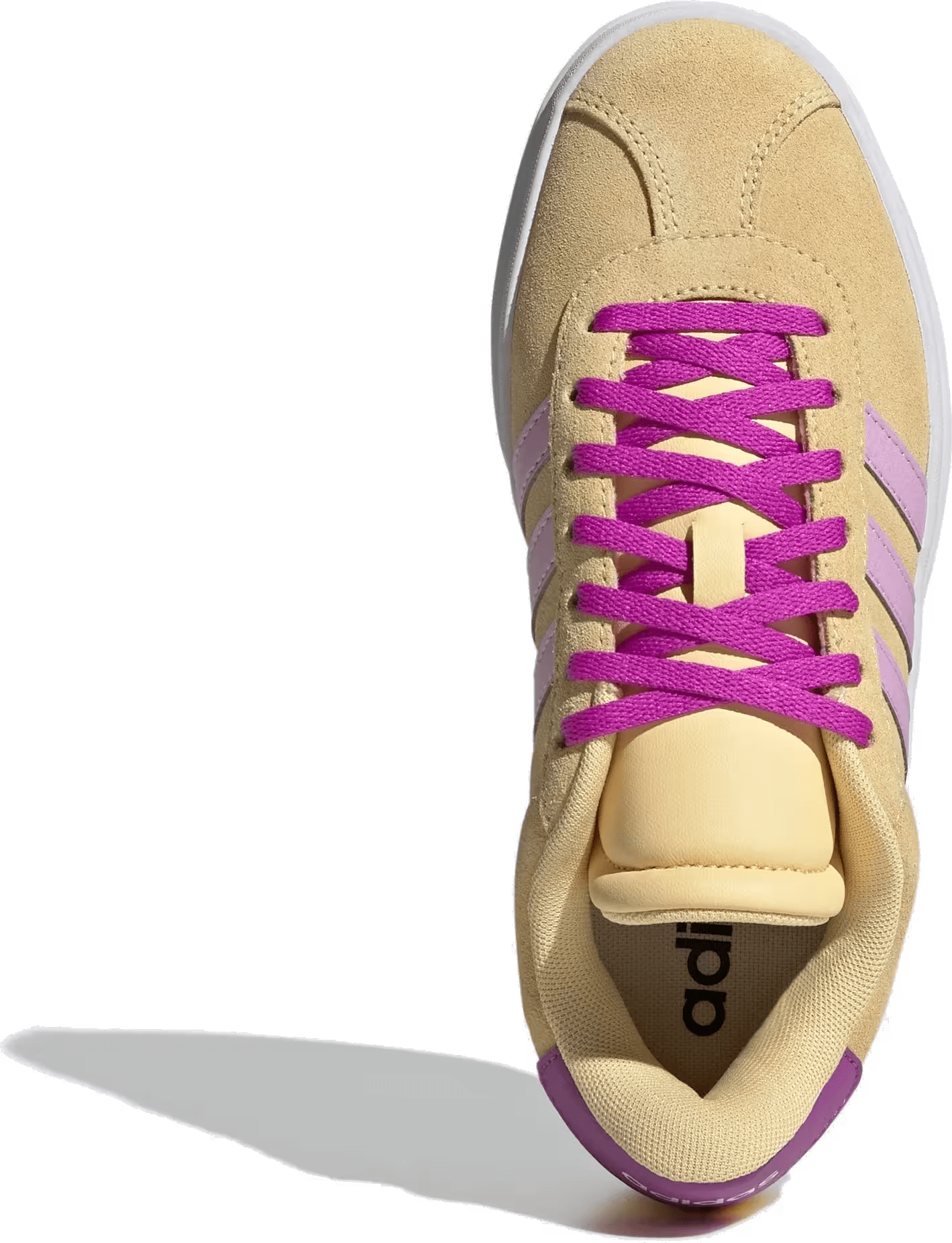 adidas VL Court Bold Orange Tint Bliss Lilac (GS)