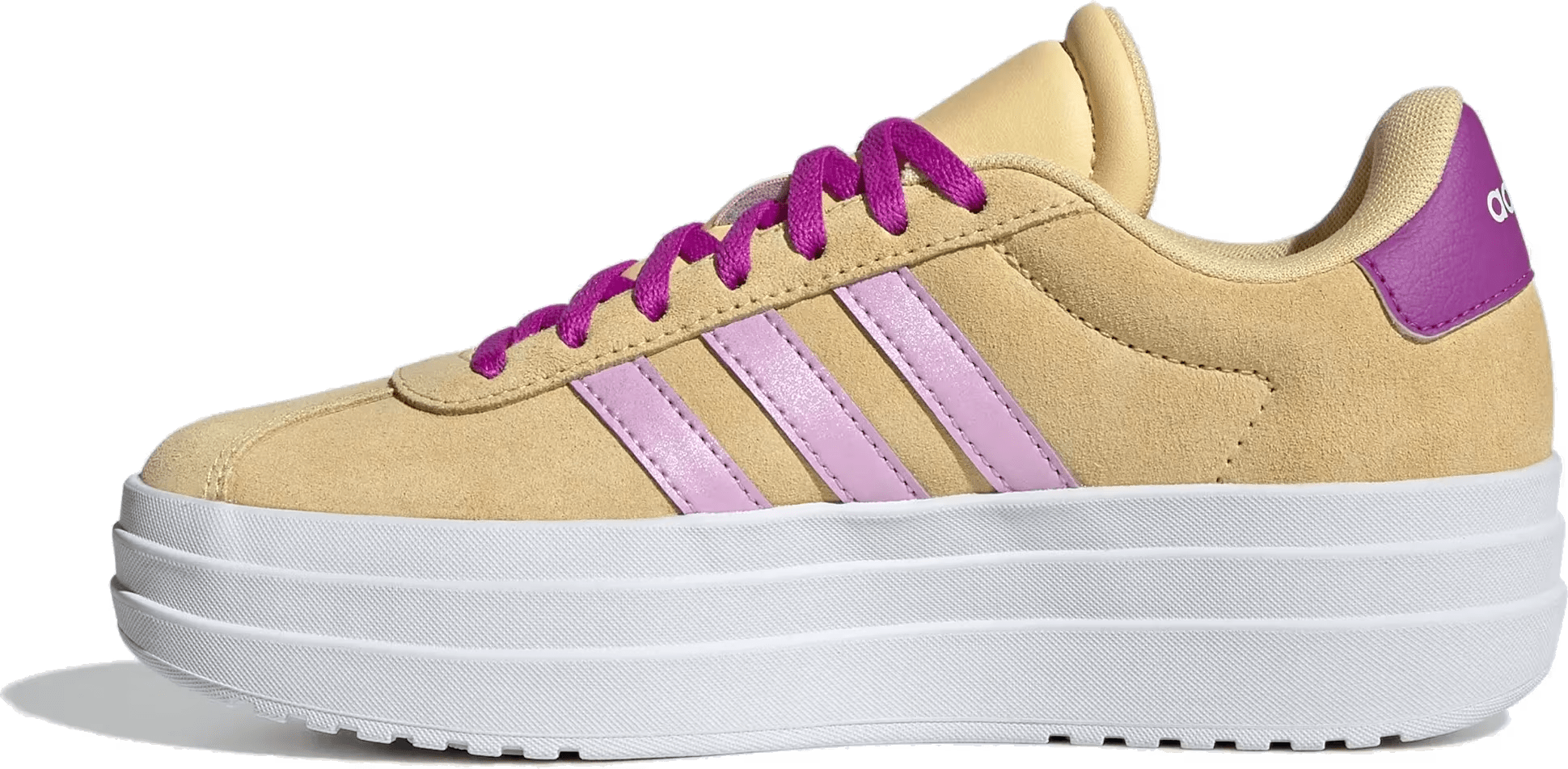 adidas VL Court Bold Orange Tint Bliss Lilac (GS)