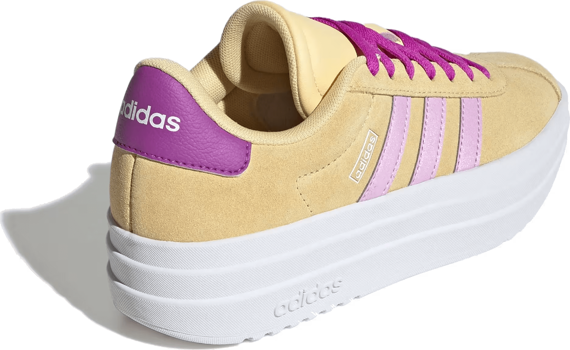 adidas VL Court Bold Orange Tint Bliss Lilac (GS)