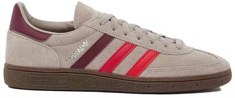 adidas Handball Spezial Silver Pebble Red
