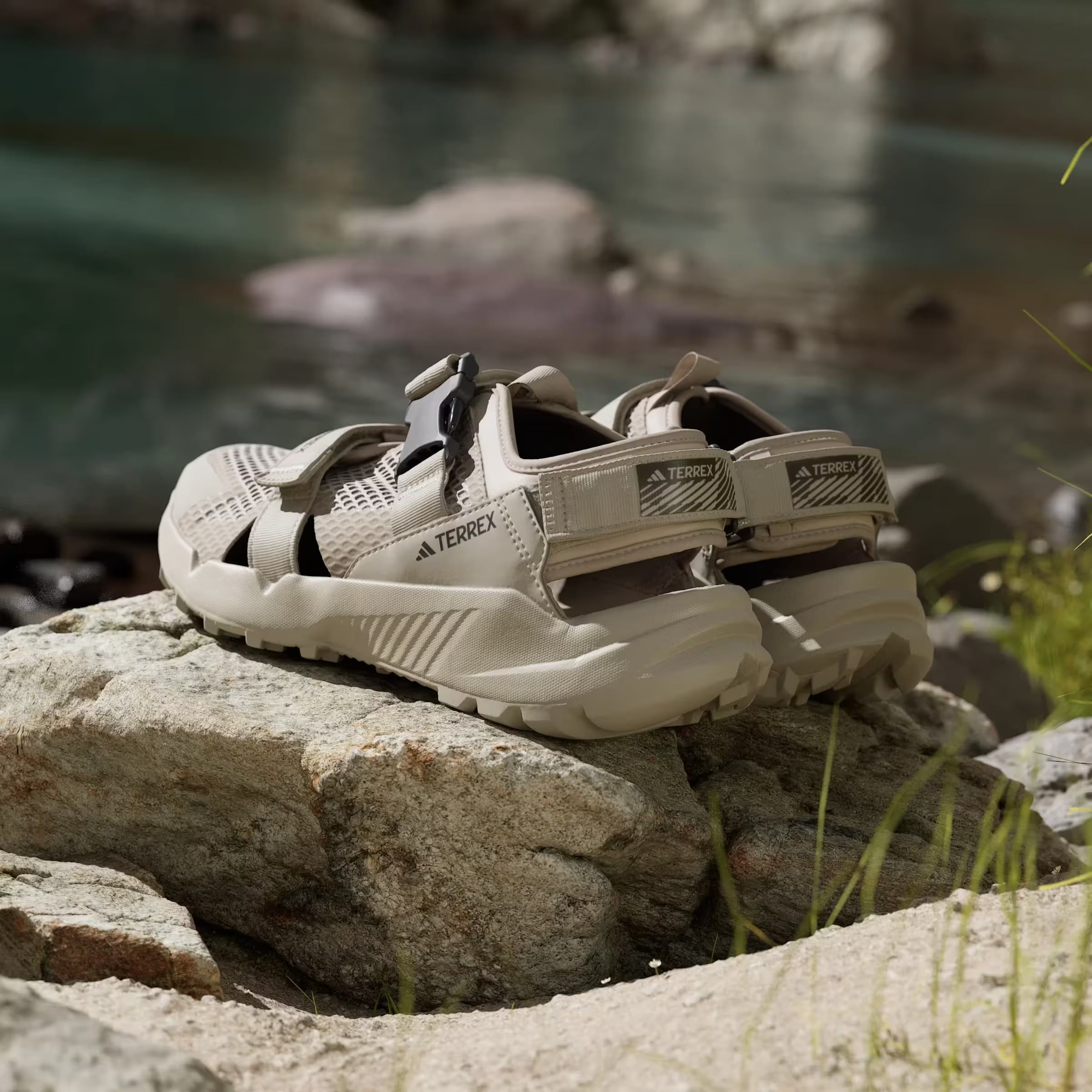 adidas Terrex Hydroterra Sandal Wonder Beige Core Black